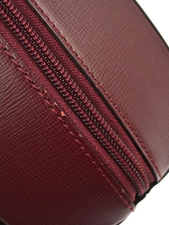 Cartier Bordeaux Leather Backpack EBDG 135913 main image 10